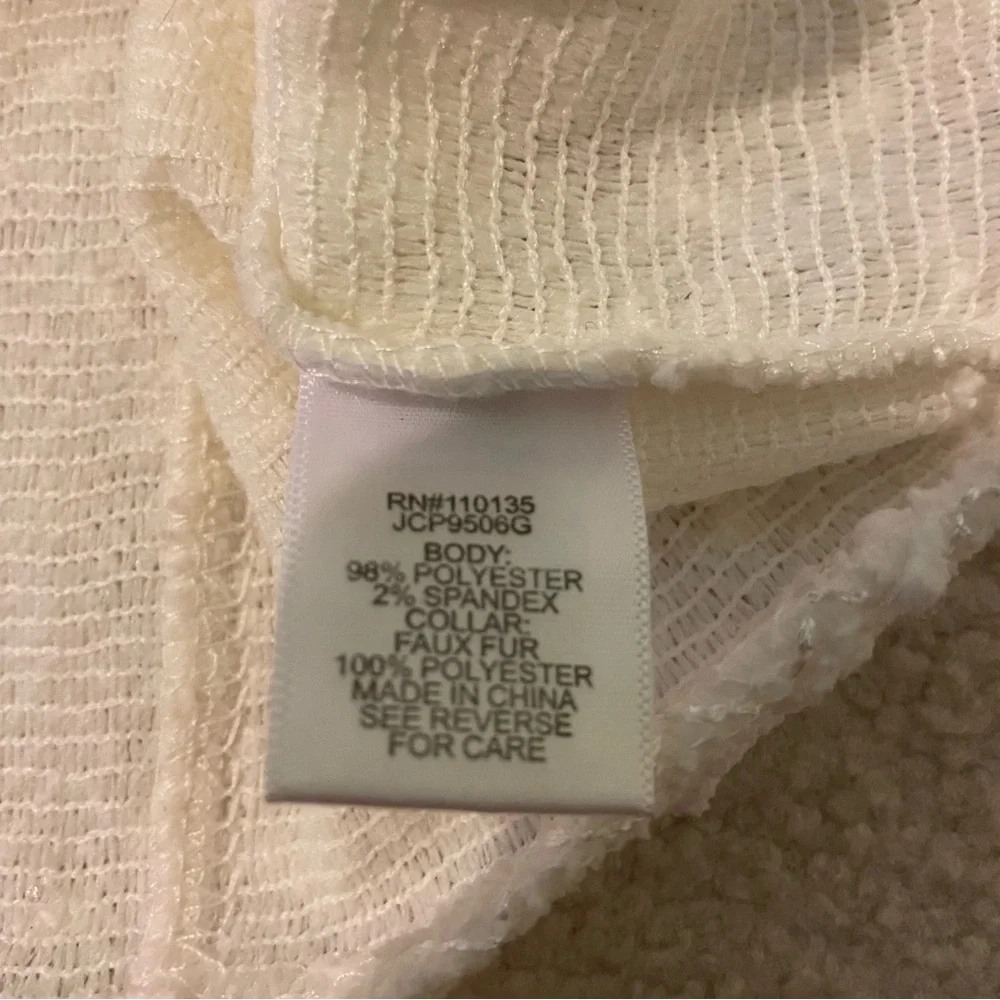 Knit works cropped sweater jacket-girls 14 NWOT